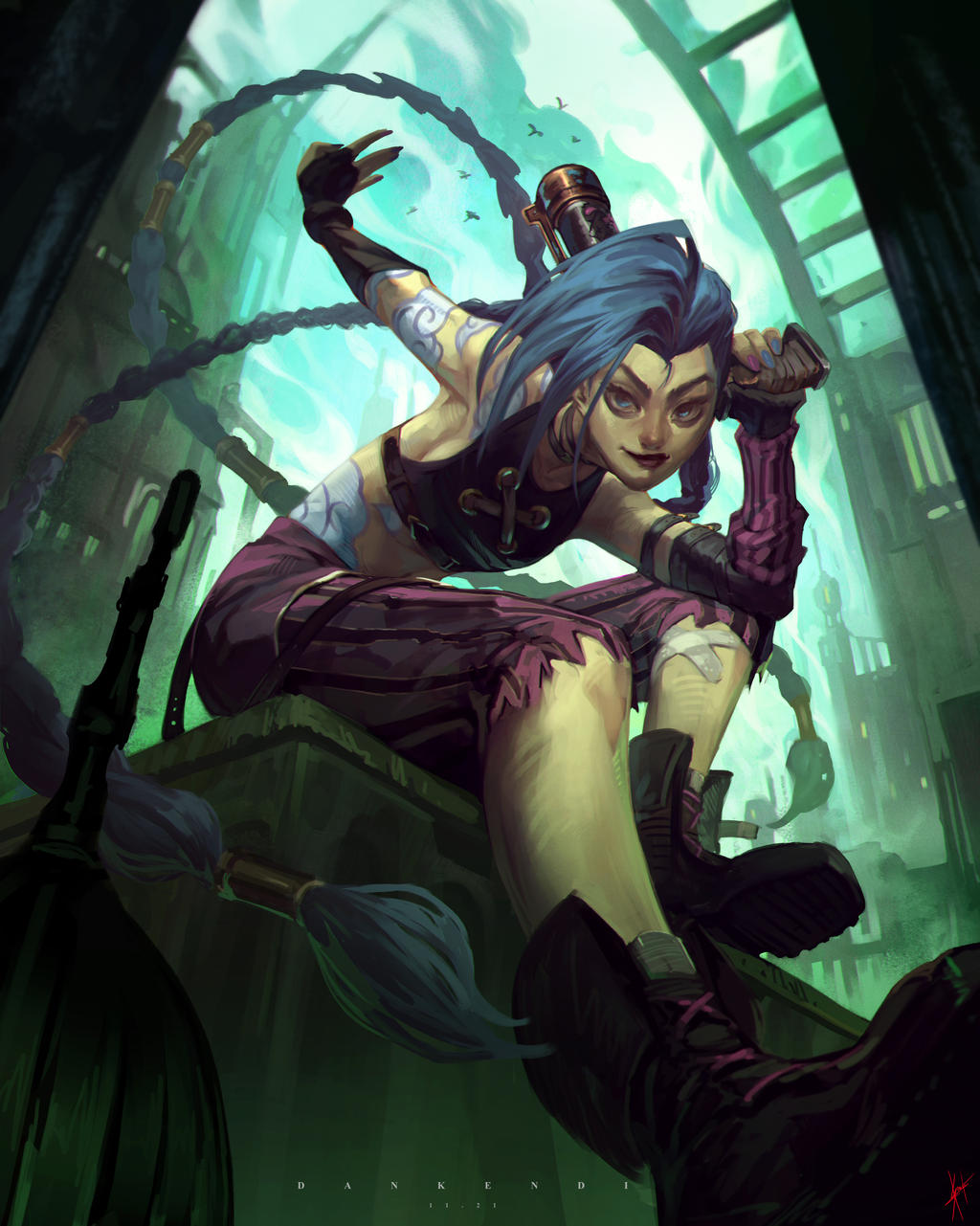 JINX Animation - Animated Wallpaper Fan Art