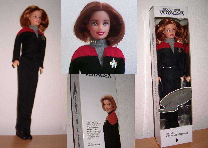 Captain Kathryn Janeway custom doll