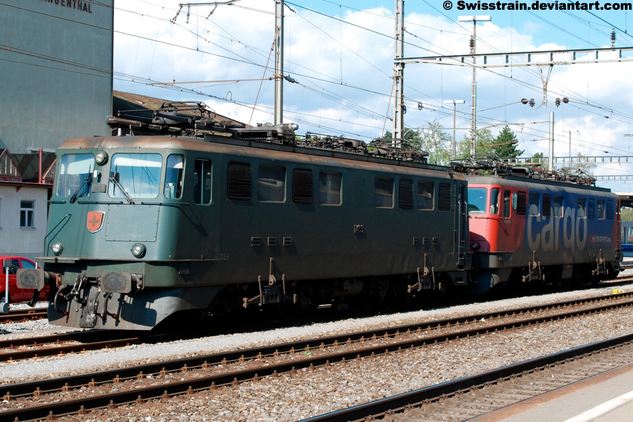 SBB Ae 6-6 11453 + Ae 610 519