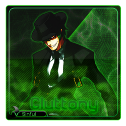 Gluttony Hazama Xatspace Banner