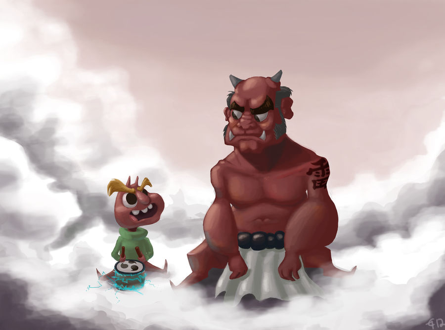 Oni and Papa