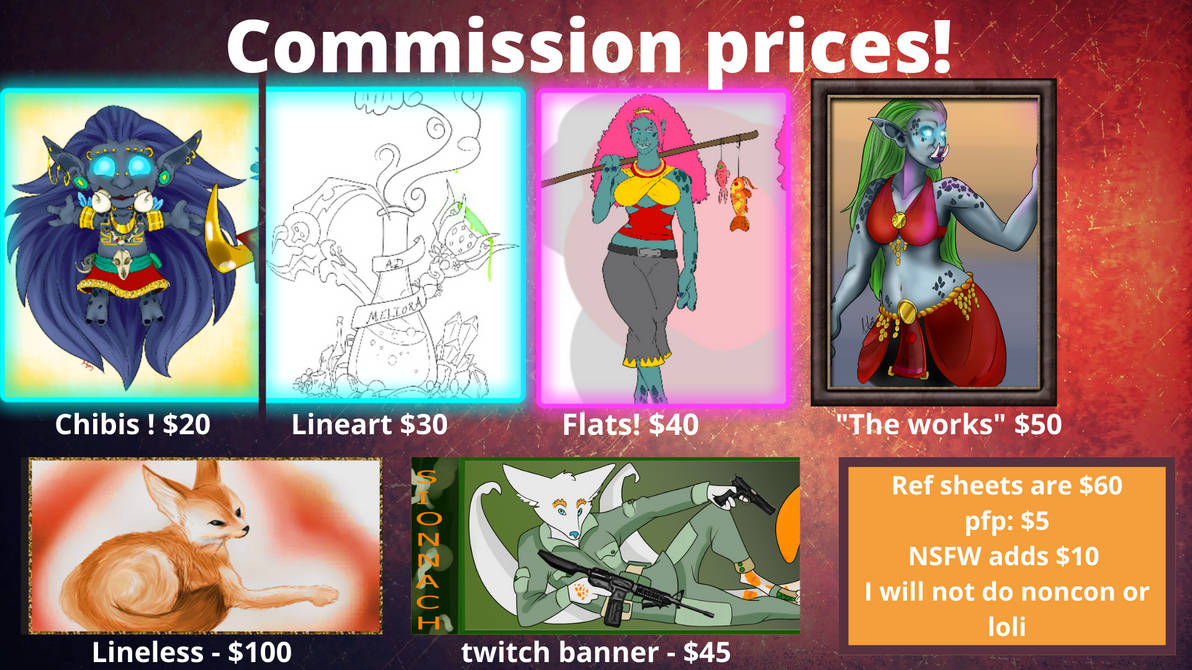 Commission prices!