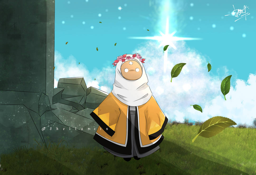 Sky children of the light chibi fanart by Shellartn on DeviantArt