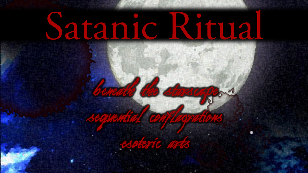 Satanic Ritual by AscheLeee on DeviantArt