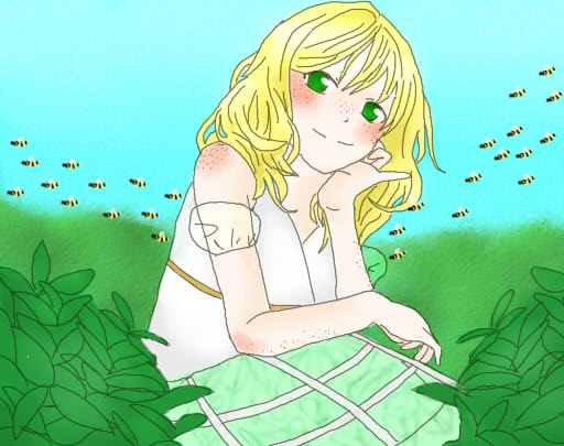 Persephone and her bees