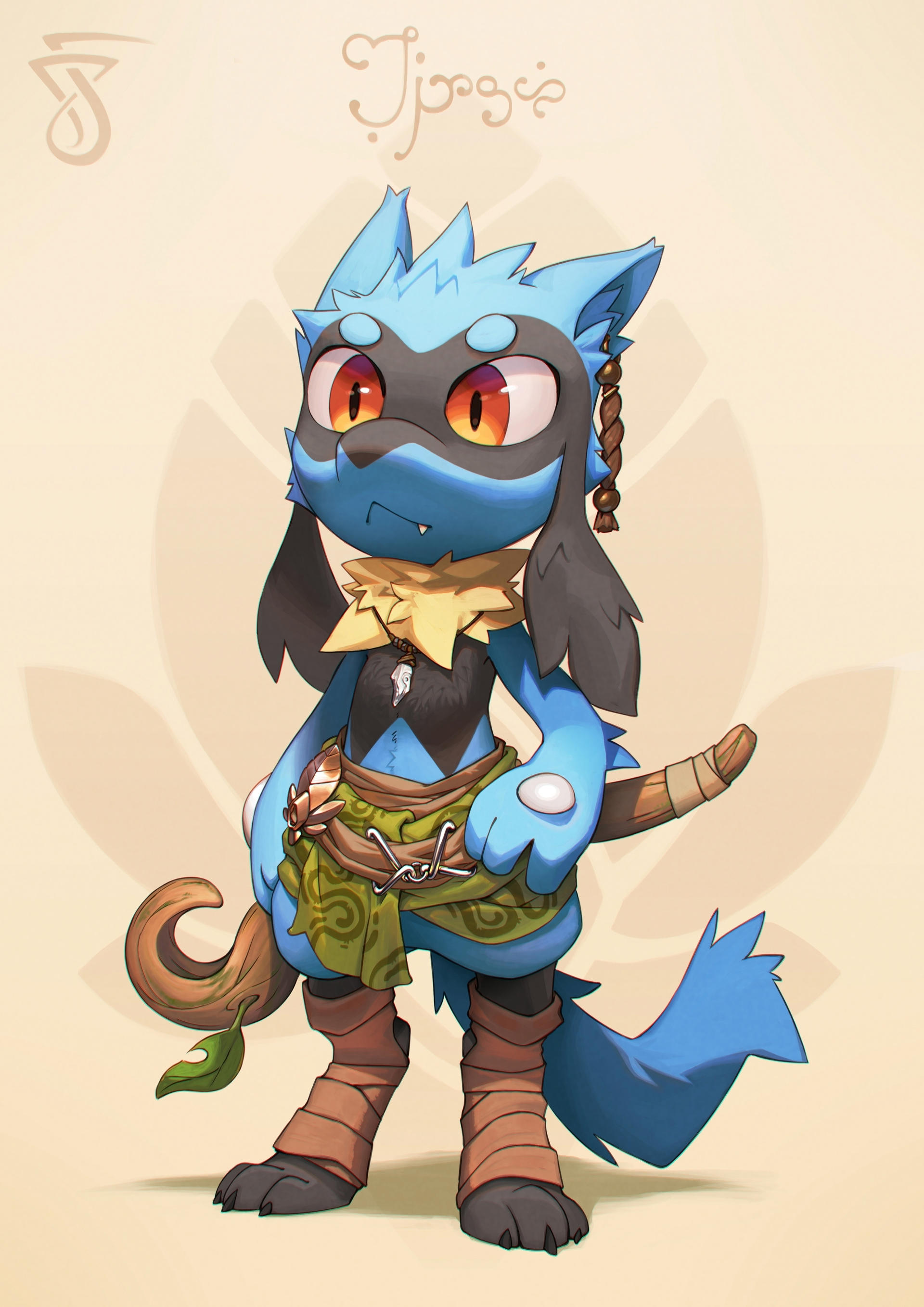 Riolu Adventurer by RealSpaceJunk on DeviantArt