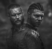 Vikings-Ragnar and Ivar