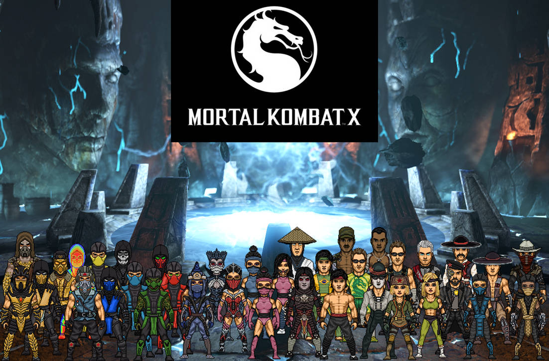 Mortal Kombat X Characters by MnstrFrc on DeviantArt