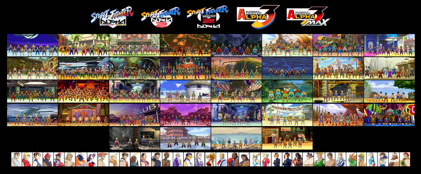 MFG: Street Fighter Alpha/Zero Thailand Stages Request
