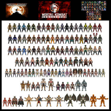 Mortal Kombat 4 All Colors and Costumes by dzgarcia on DeviantArt