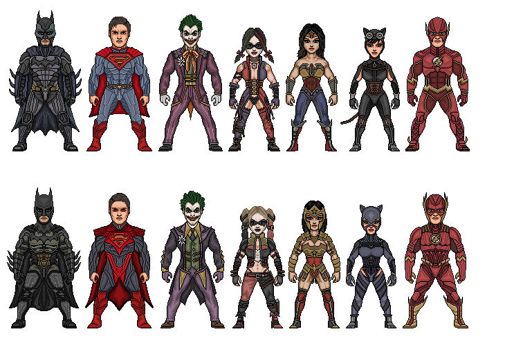 Injustice Deviantart Injustice Preview by dzgarcia on DeviantArt