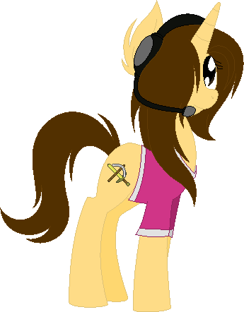 My MC character as a pony
