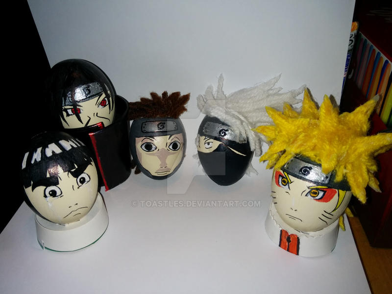 Naruto Easter Eggs By Toastles On Deviantart Naruto Easter Eggs By Toastles On Deviantart