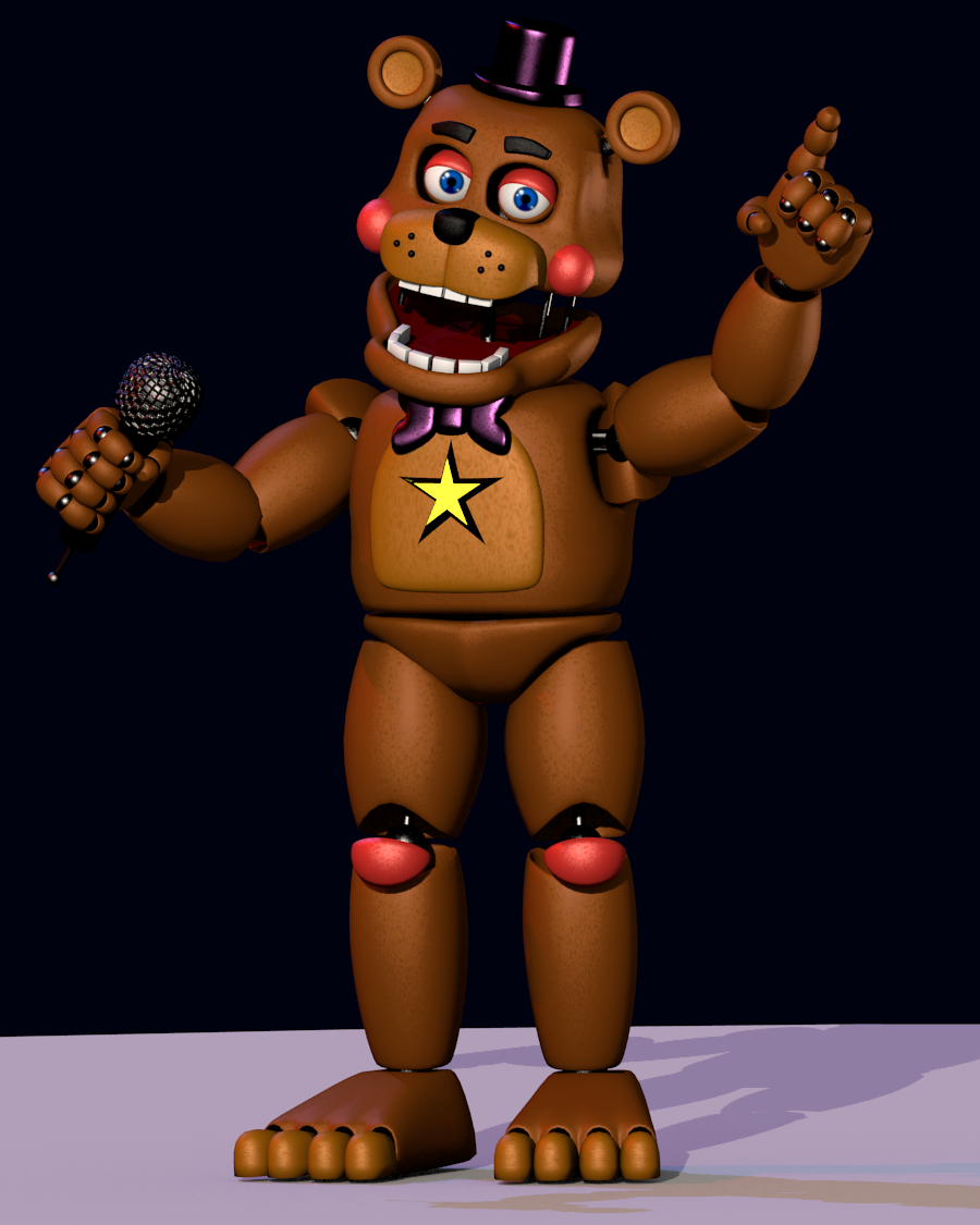 FNAF 1/6: Classic Rockstar Freddy by Estevamgamer on DeviantArt