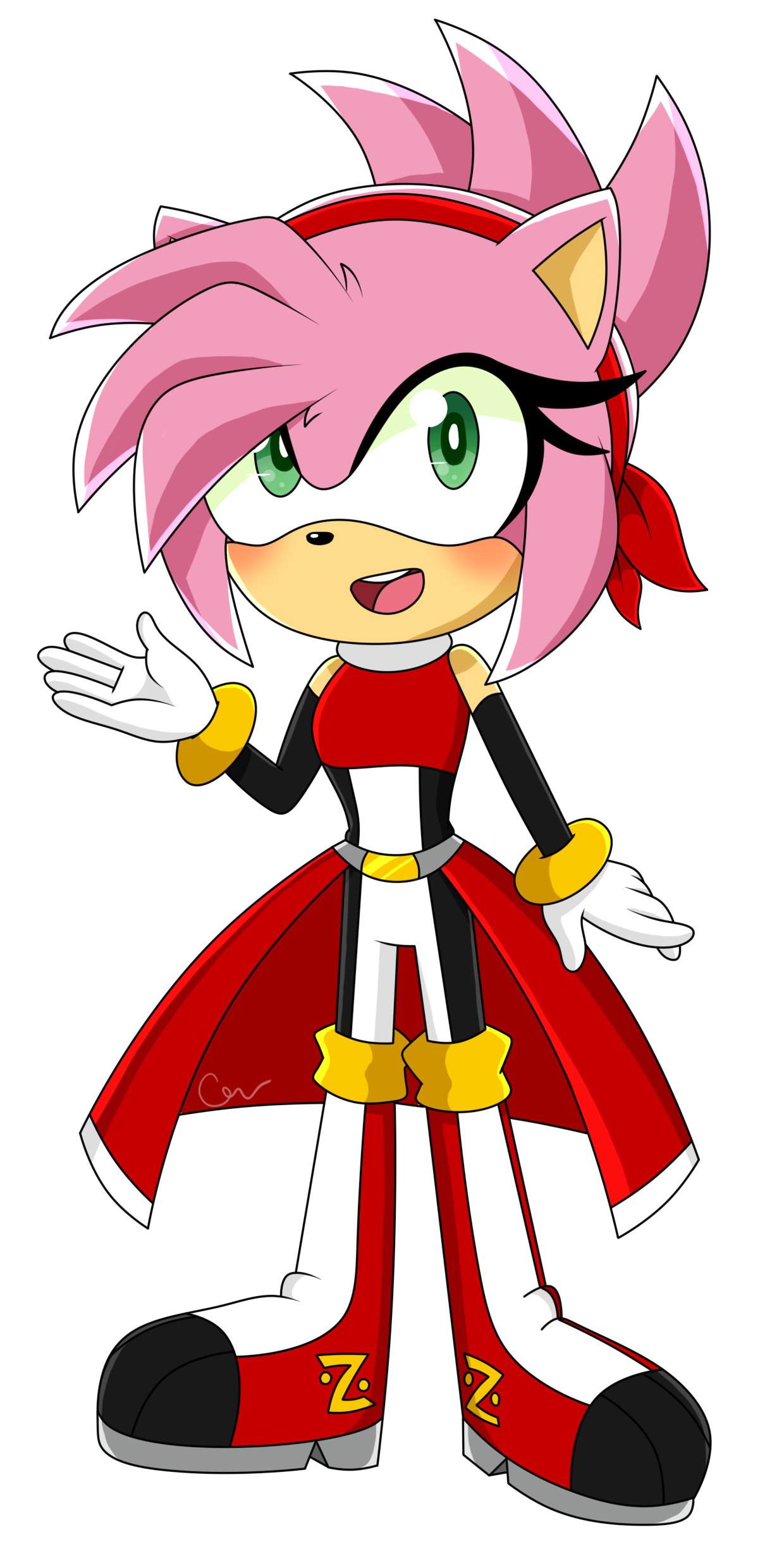 Custom / Edited - Sonic the Hedgehog Customs - Amy Rose (Classic