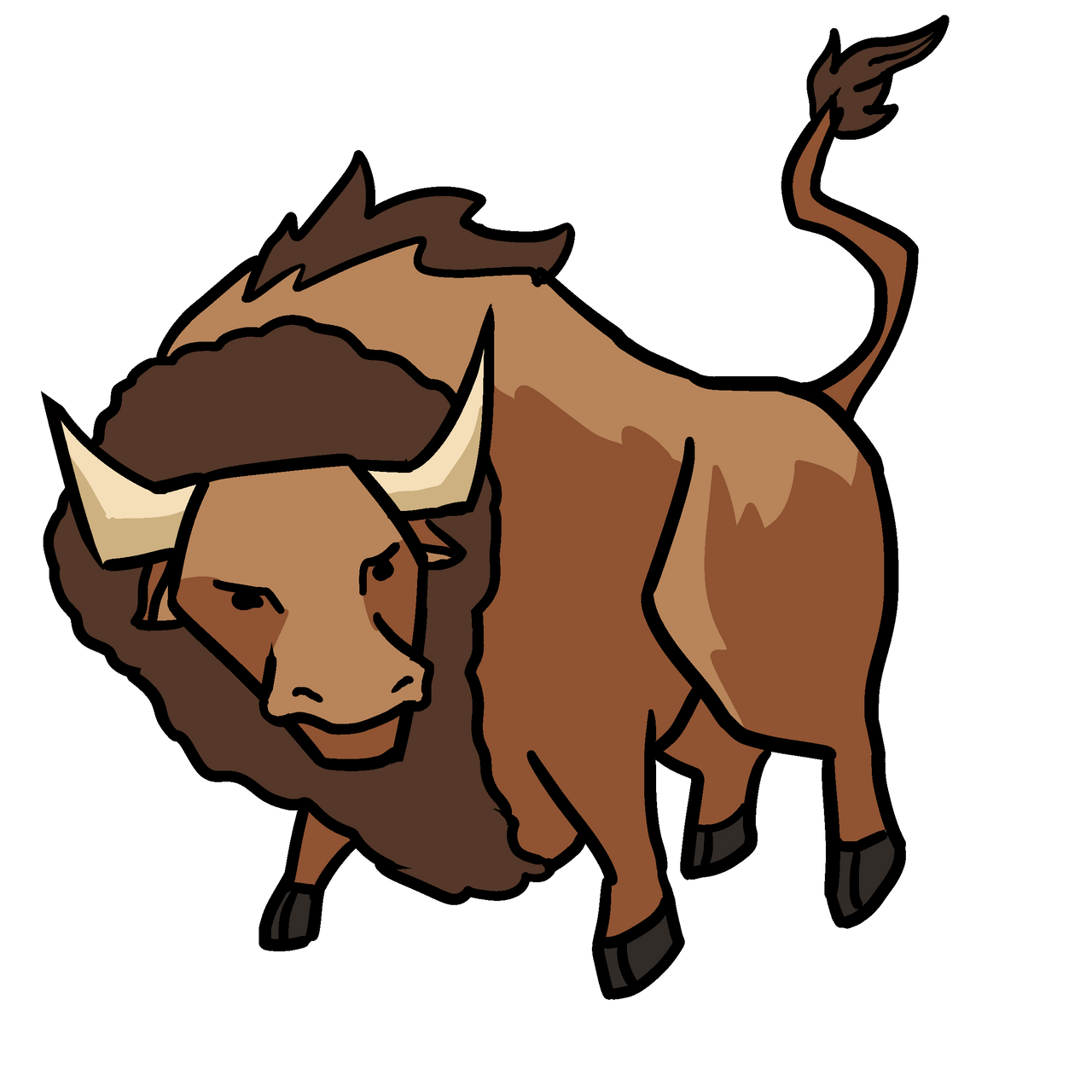 Bison Deviantart American Bison by MrMessofGA on DeviantArt