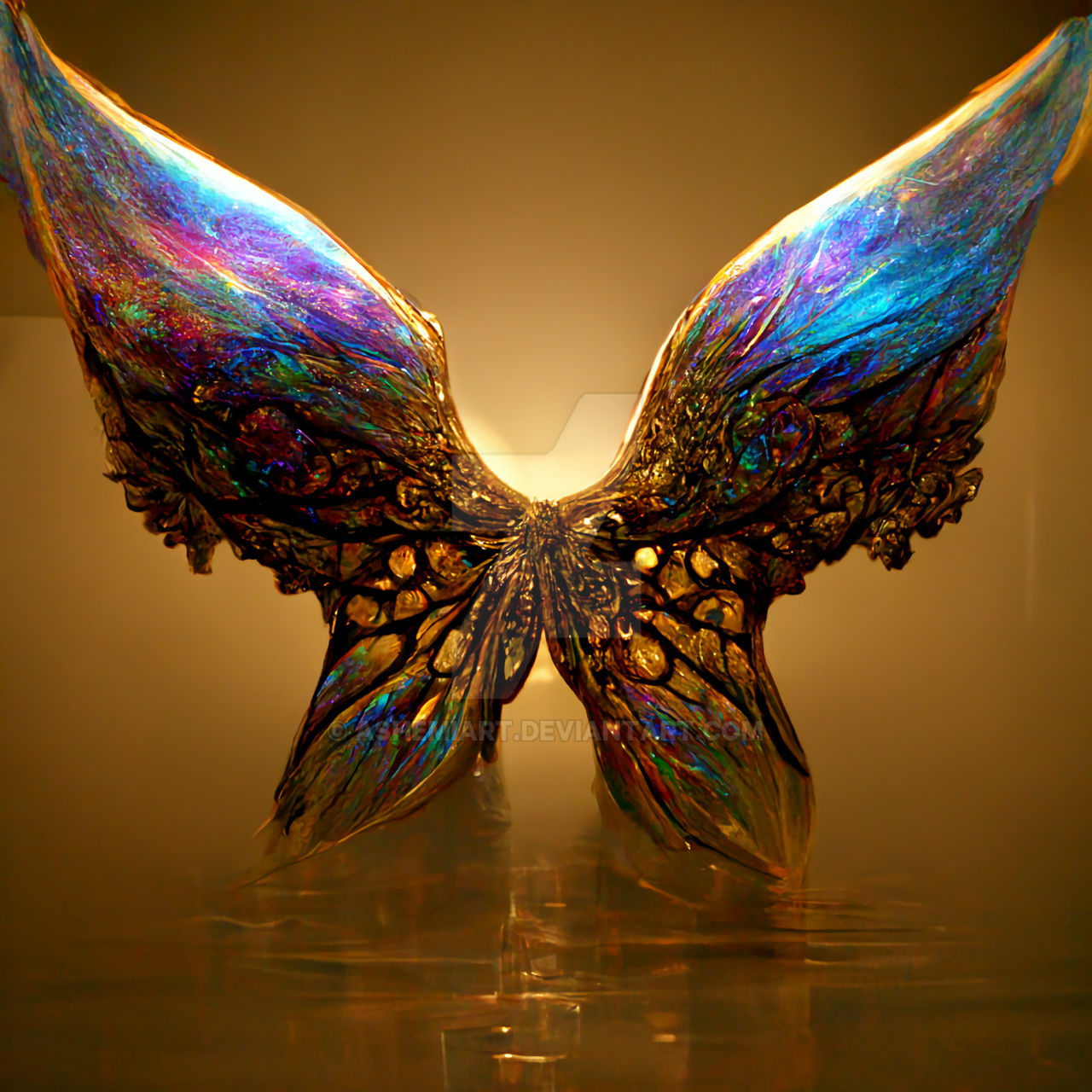 Phantom Glasswing Fantasy Glass wings by AshemiArt on DeviantArt