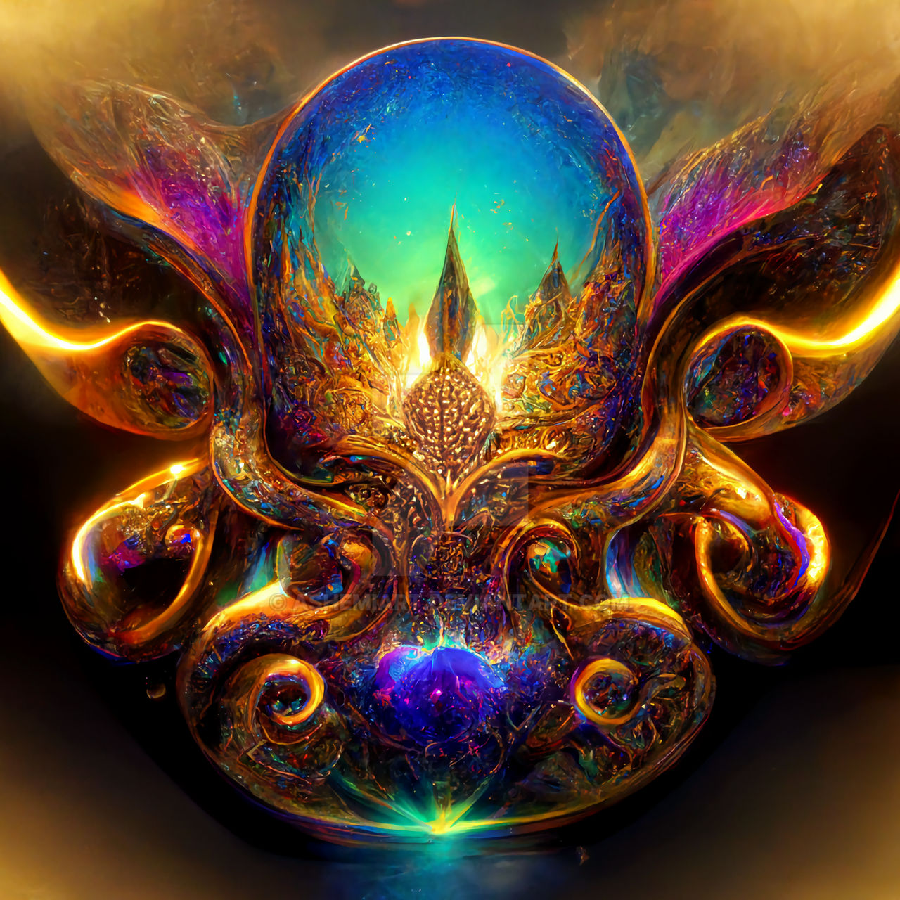 Fantasy Psychedelic Art By AshemiArt On DeviantArt fantasy-psychedelic-art-by-ashemiart-on-deviantart