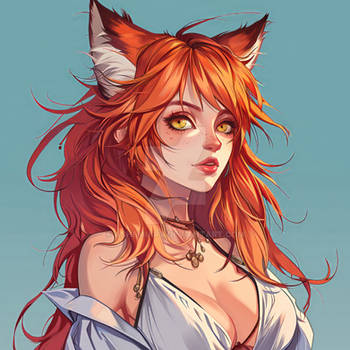 portrait foxy woman