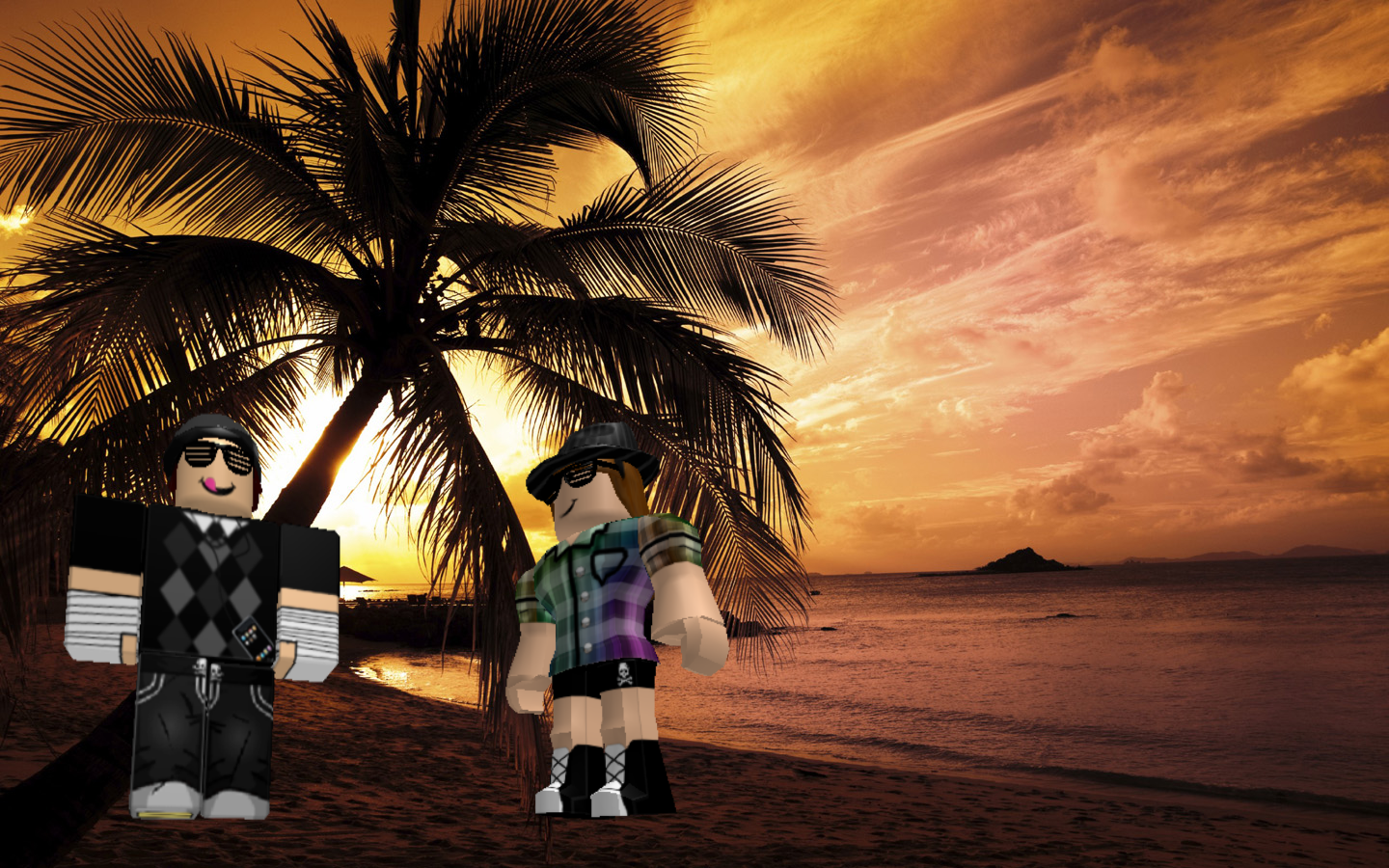 ROBLOX Sunset Wallpaper HD by Auxity on DeviantArt