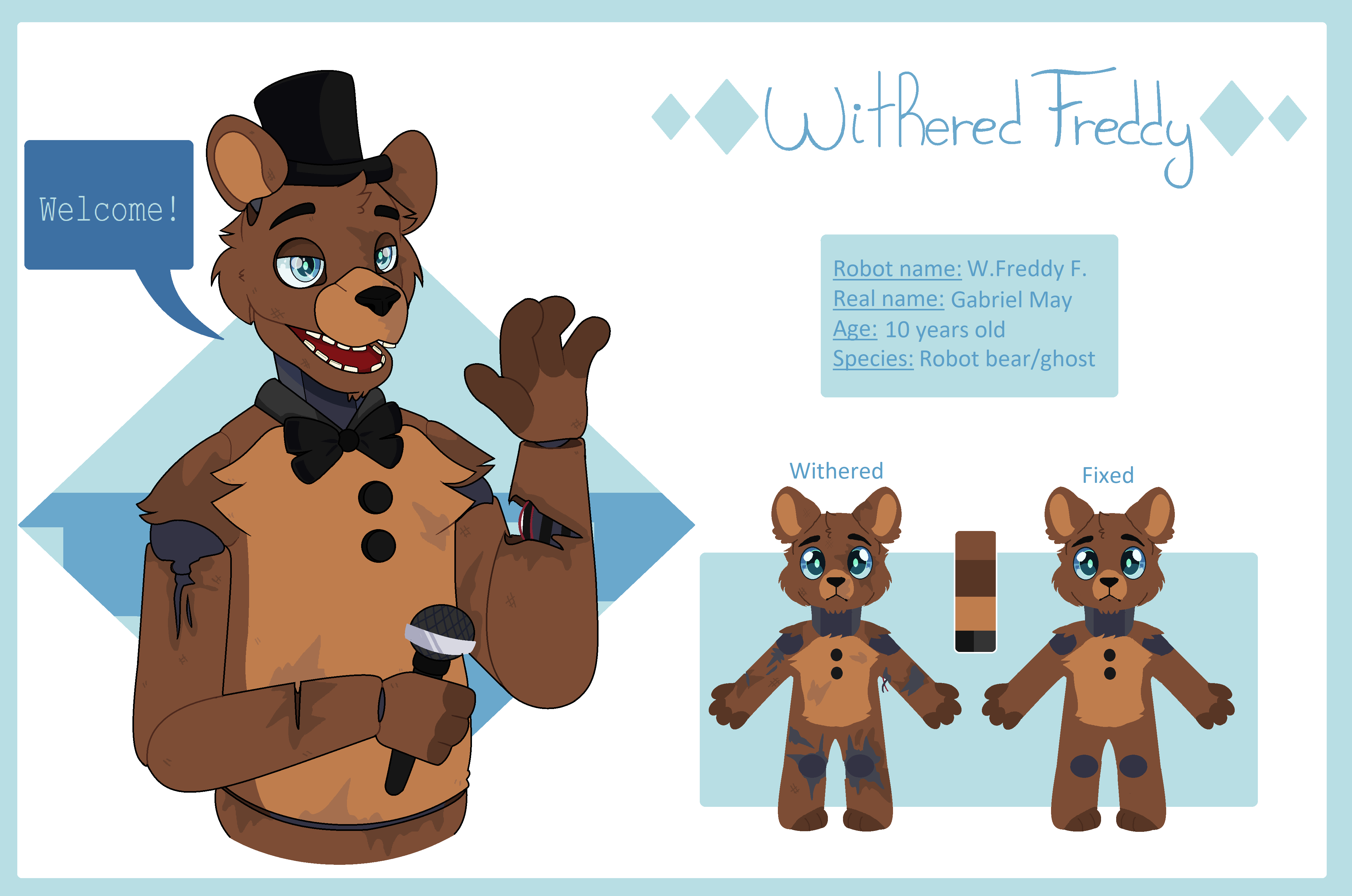 Withered Freddy  Five Nights At Freddy's Amino