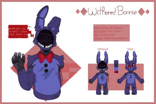 Fact File - Withered Bonnie and Withered Chica by