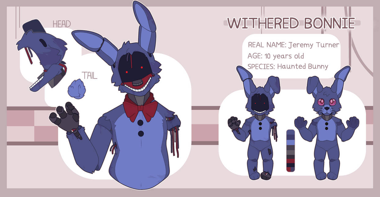 (2022) . : Withered Bonnie : . by Kidademon on DeviantArt