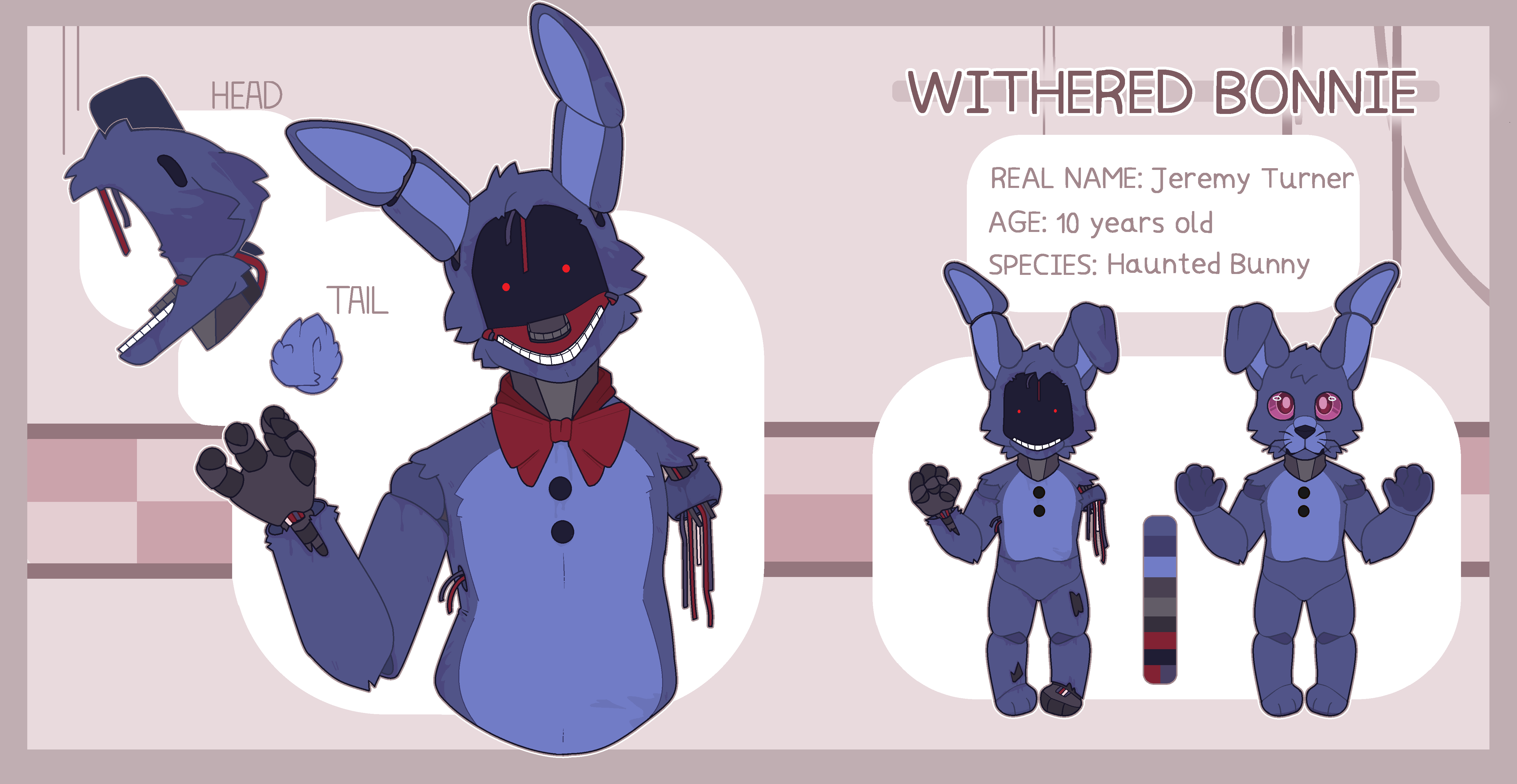 2022) . : Withered Bonnie : . by Kidademon on DeviantArt