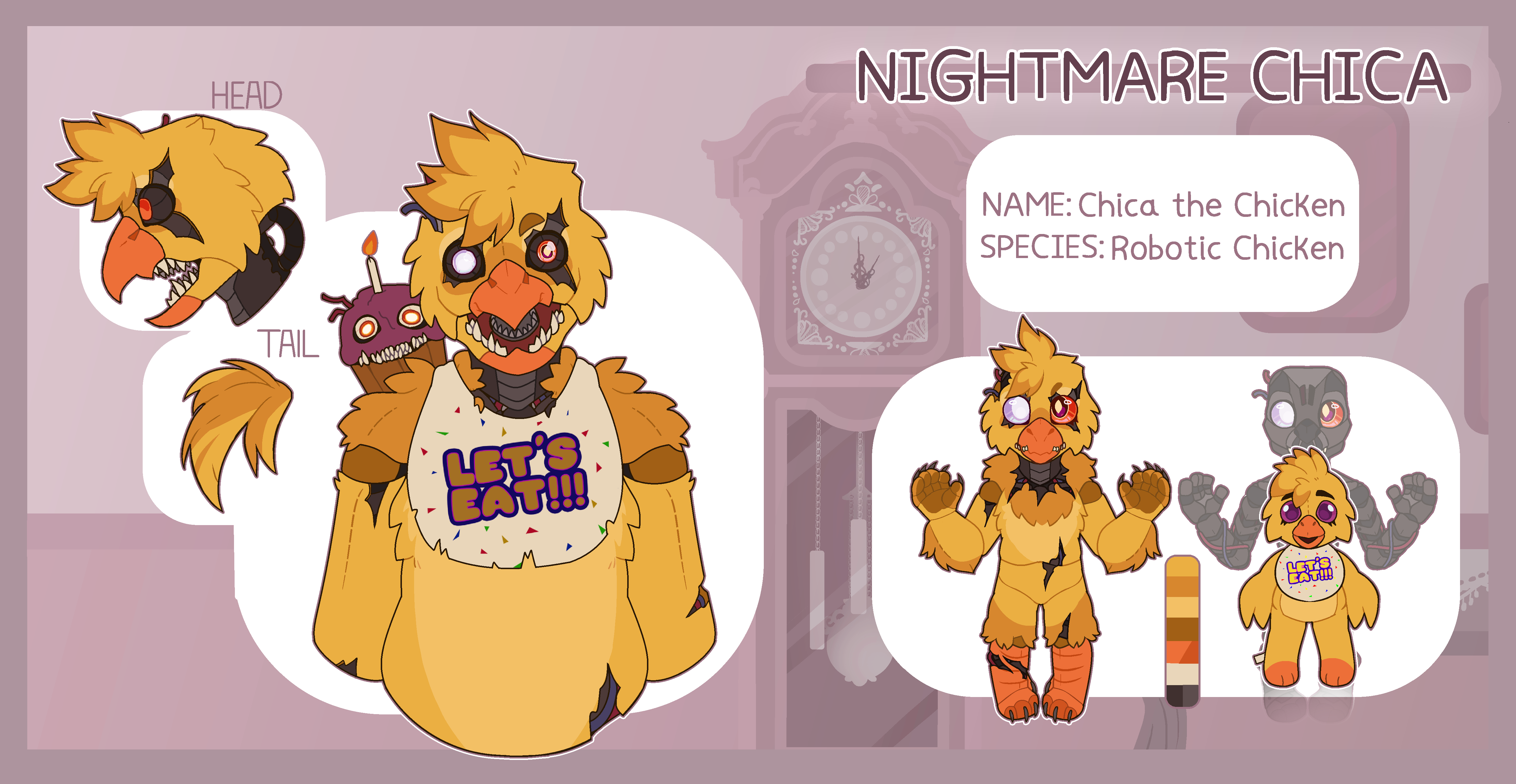 Fixed Nightmare Chica : r/FiveYearsatFreddys