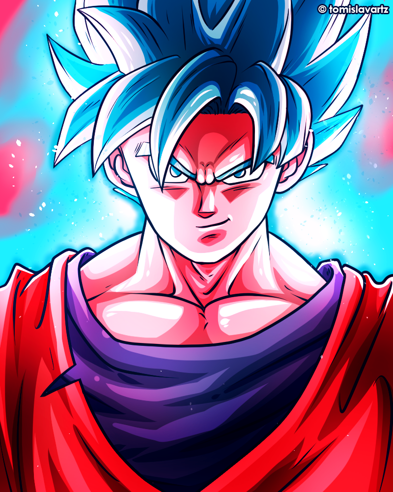 Son Goku (SSB Kaioken) - Dragon Ball Fanart by TomislavArtz on DeviantArt