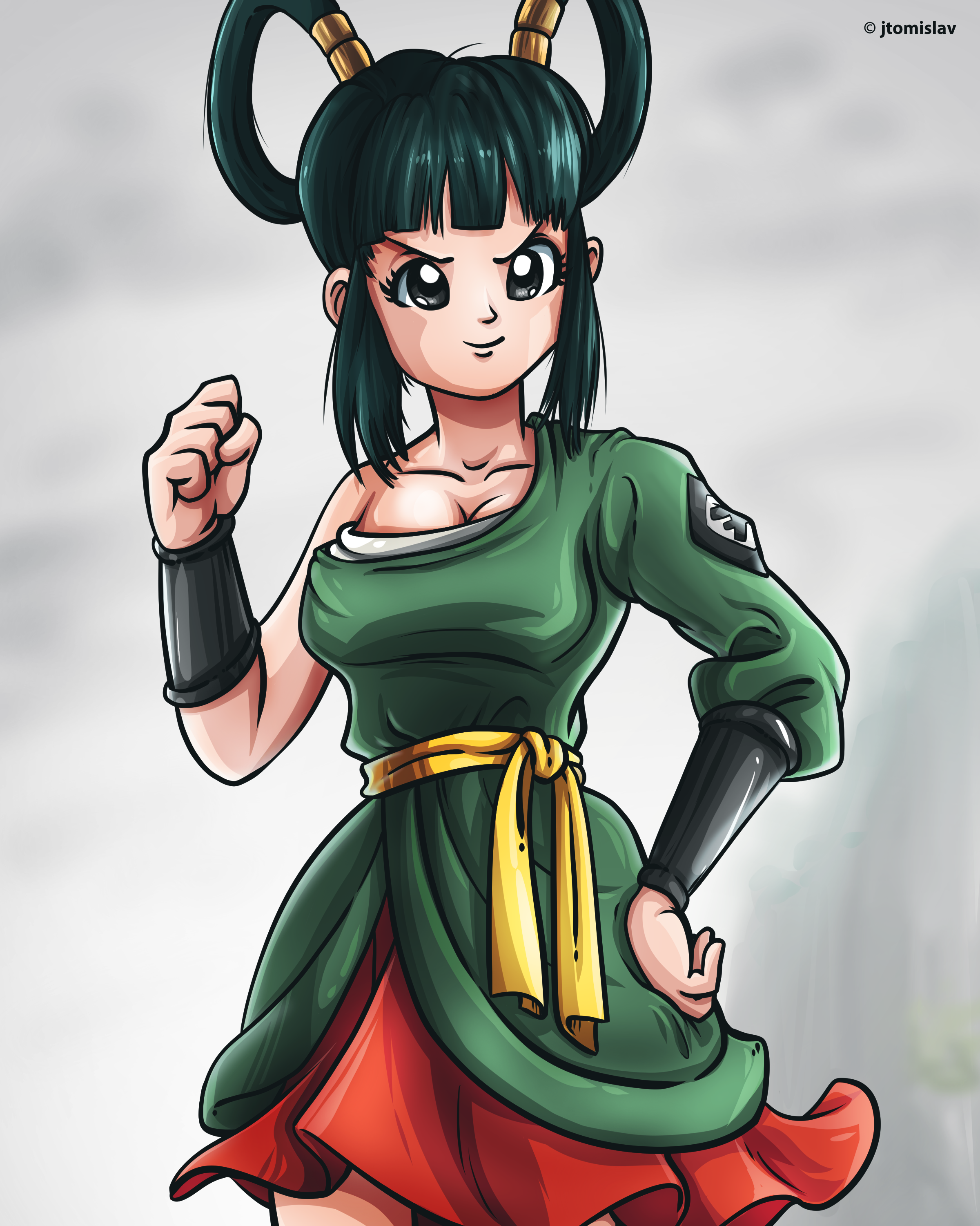 Yurin - Dragon Ball Super Fan Art (Episode 89) by TomislavArtz on DeviantArt