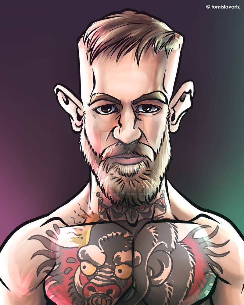 Conor McGregor Portrait/Caricature by TomislavArtz on DeviantArt