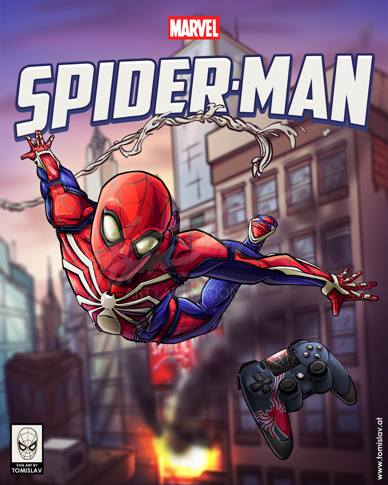 Spider-Man PS4 FanArt by TomislavArtz on DeviantArt