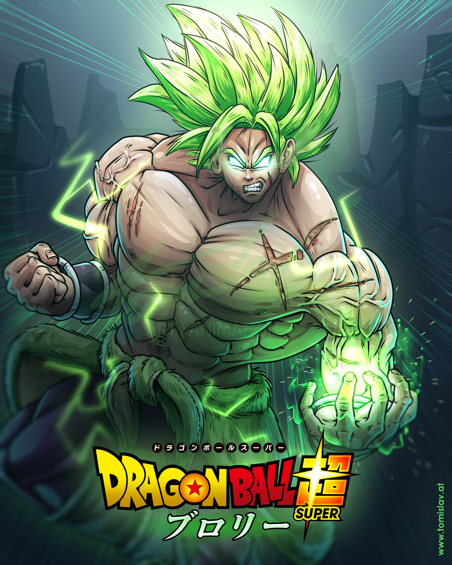 Logo Dragon Ball Super Broly Movie 2018 by DiosSupremo on DeviantArt