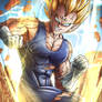 Majin Vegeta Fan Art