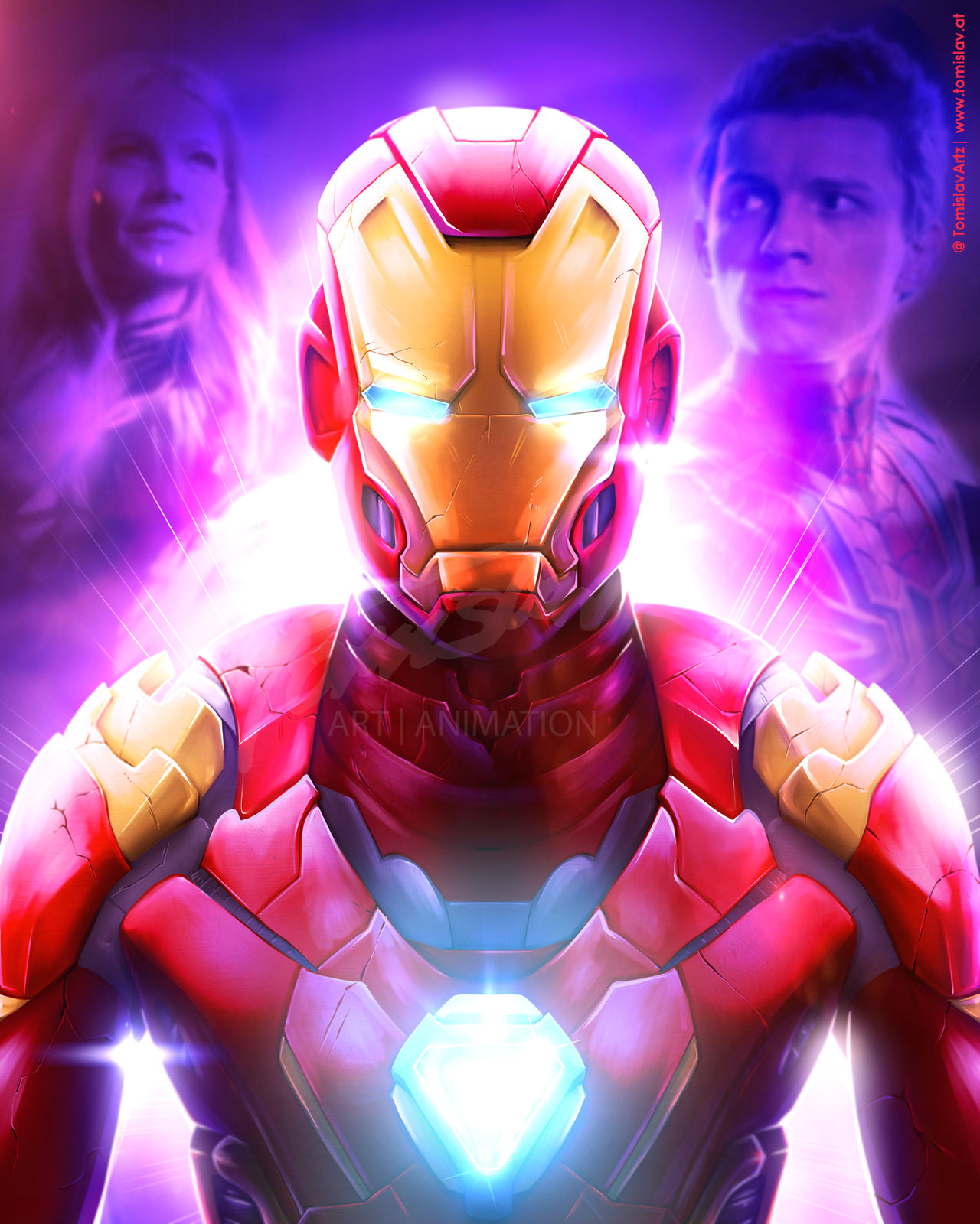 Poster fanart ironman in endgame [by Carpaa2011]