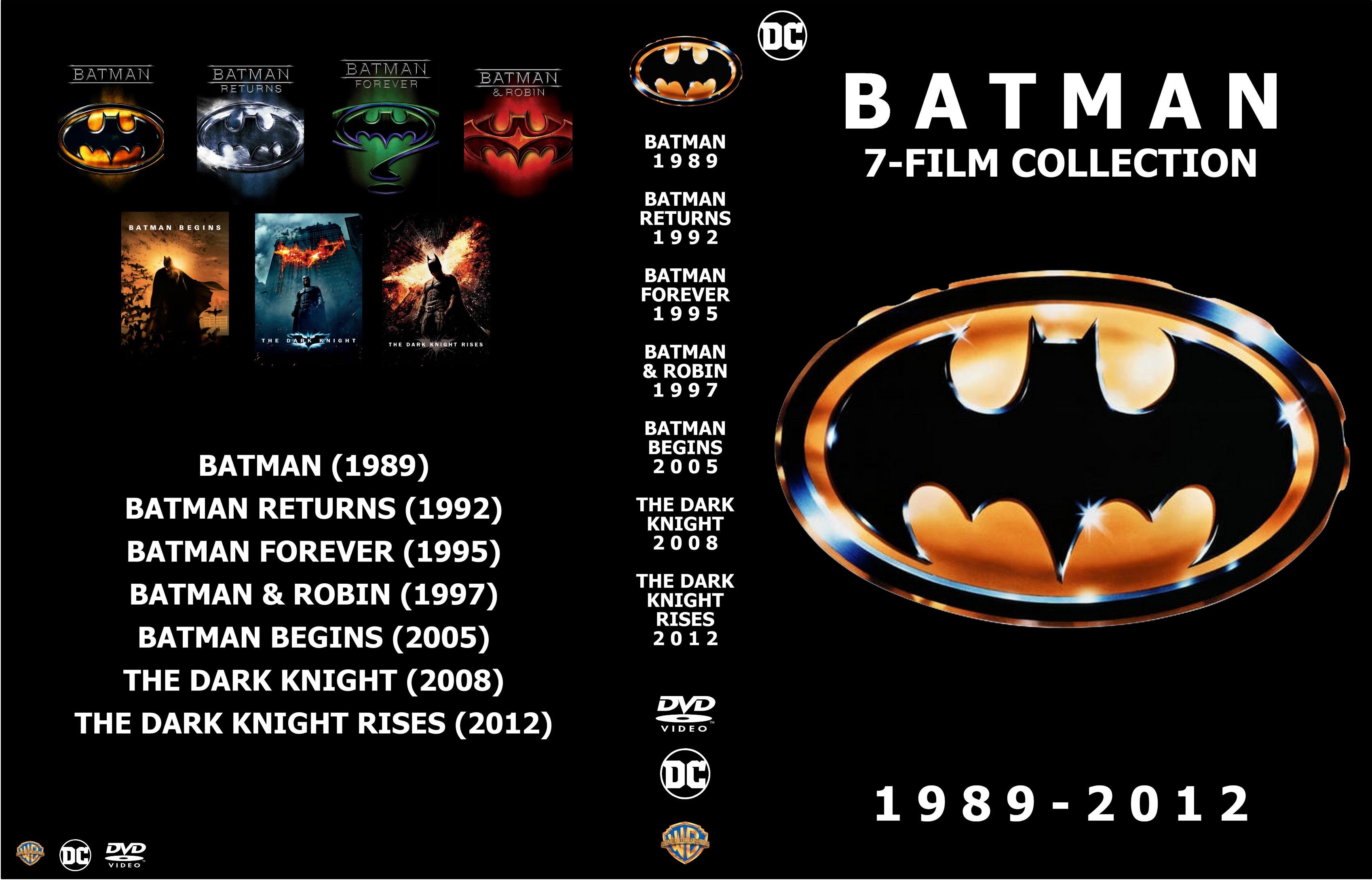 Batman Movie Collection DVD Cover by kylerwyler1 on DeviantArt
