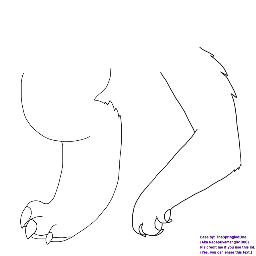 Arm and leg base by receptivemangle1000 on DeviantArt