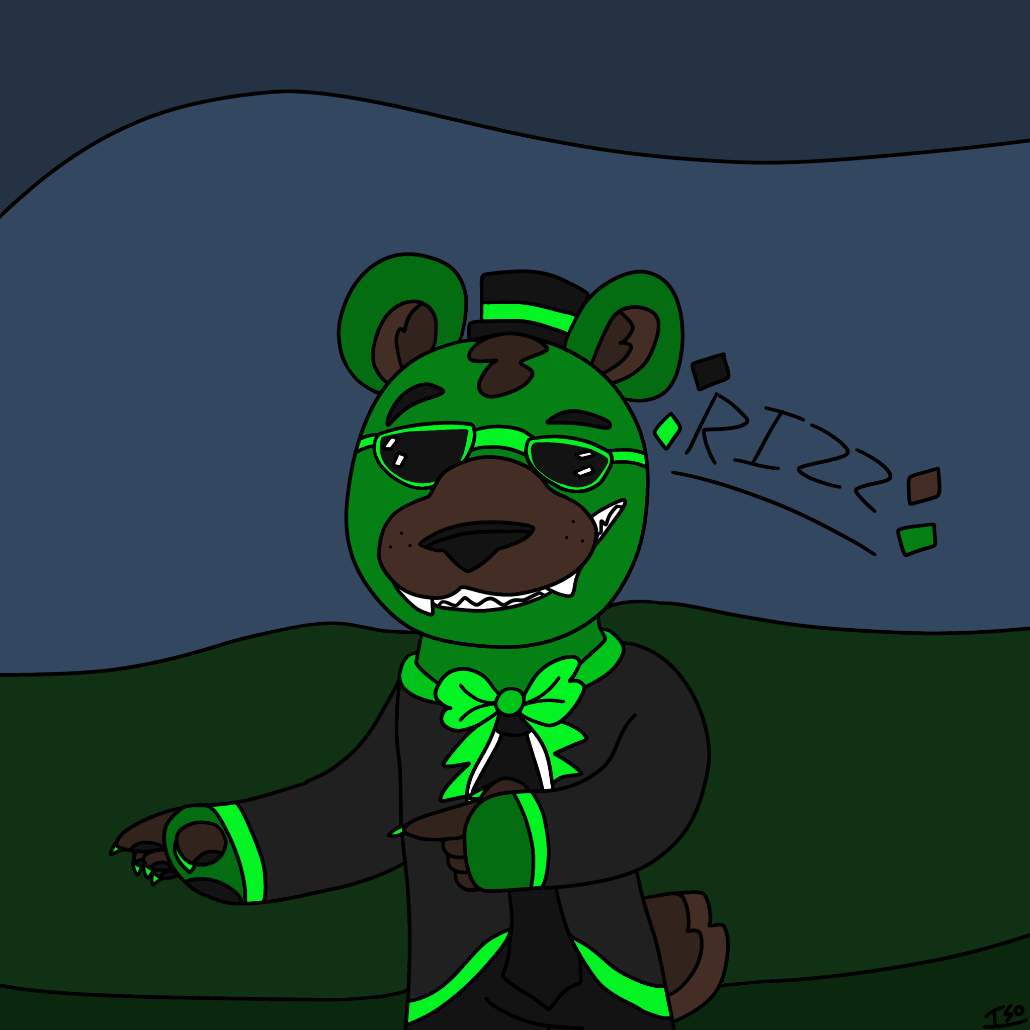 Rizz the bear by receptivemangle1000 on DeviantArt