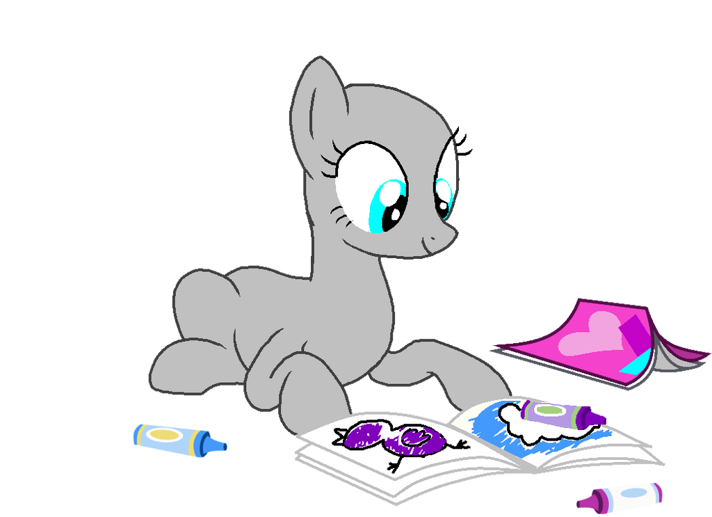 Mlp Coloring base by KittyArtPony on DeviantArt
