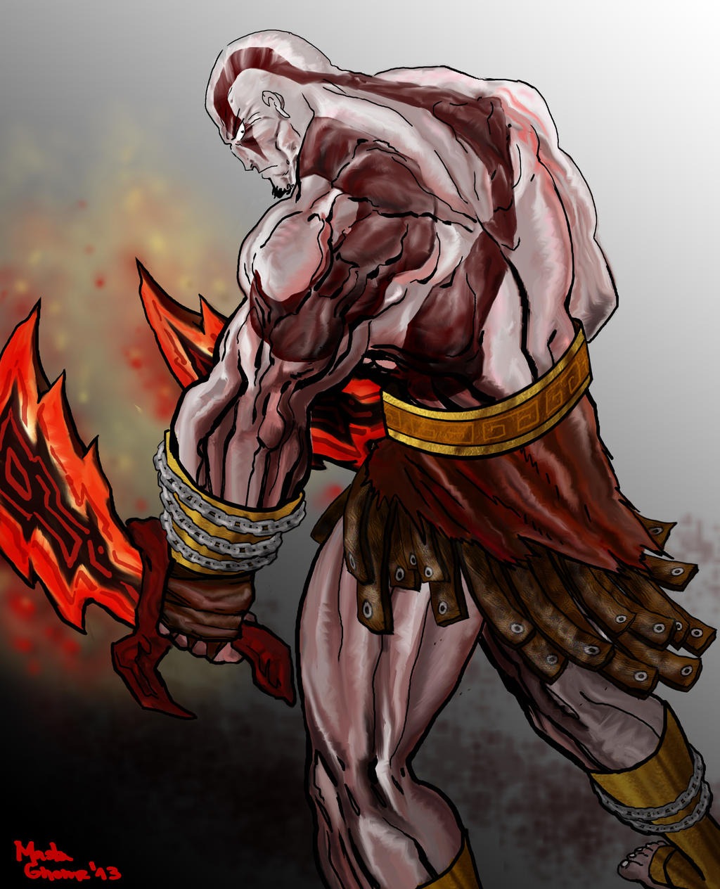 Кратос God of War 4