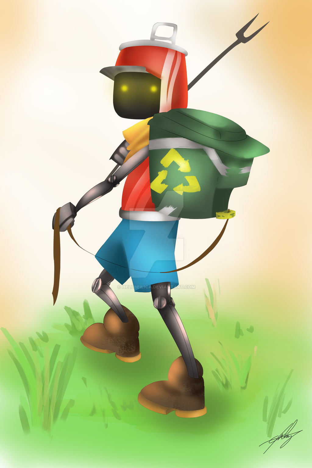 Recycle-ben by Hellbeilica on DeviantArt