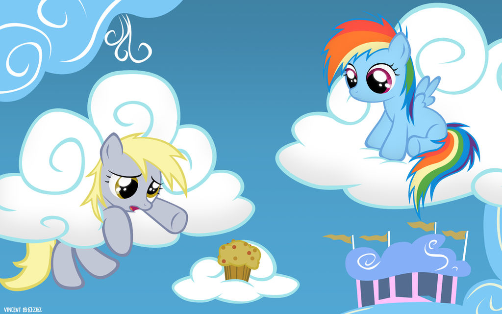 MLP#9 Derpy and Dashie