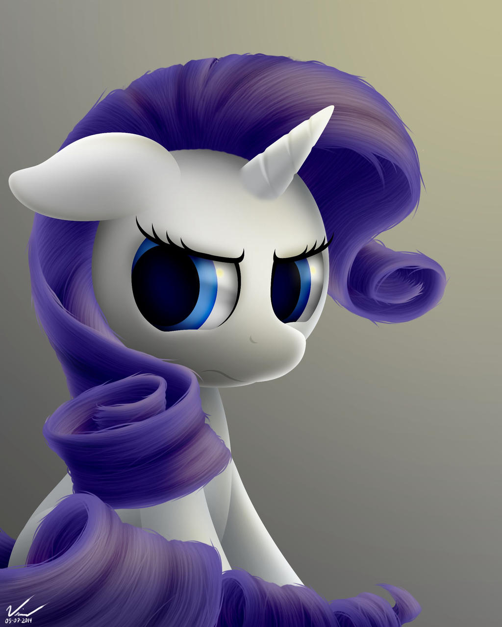 Mlp Rarity Deviantart Stressed Rarity's Frustration by SymbianL on DeviantArt