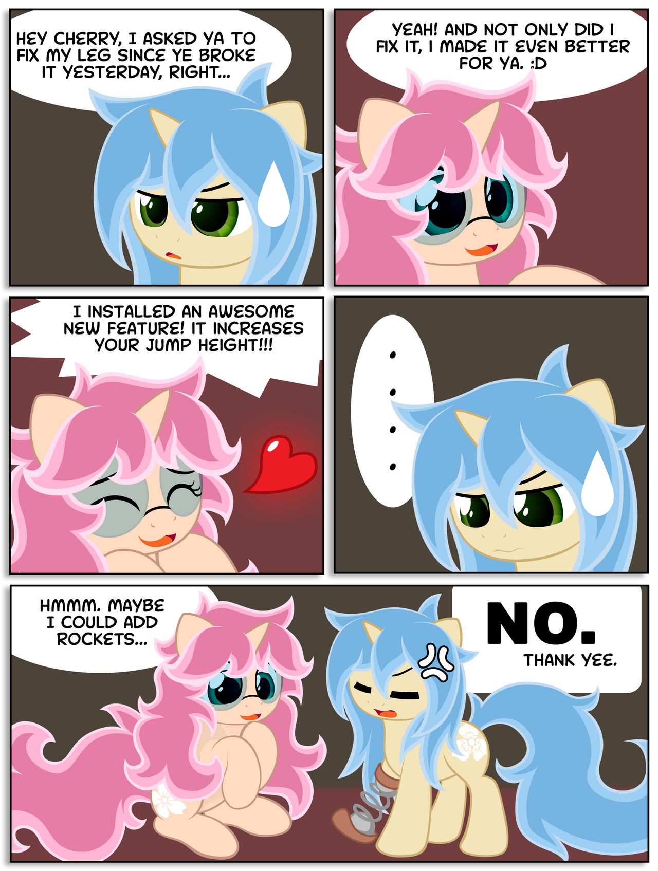 #1 It's a comic-speriment. :3