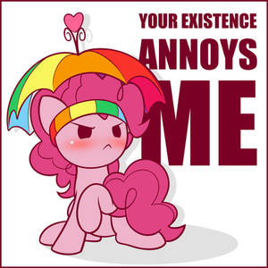 Positively Peeved Pink Party Poni