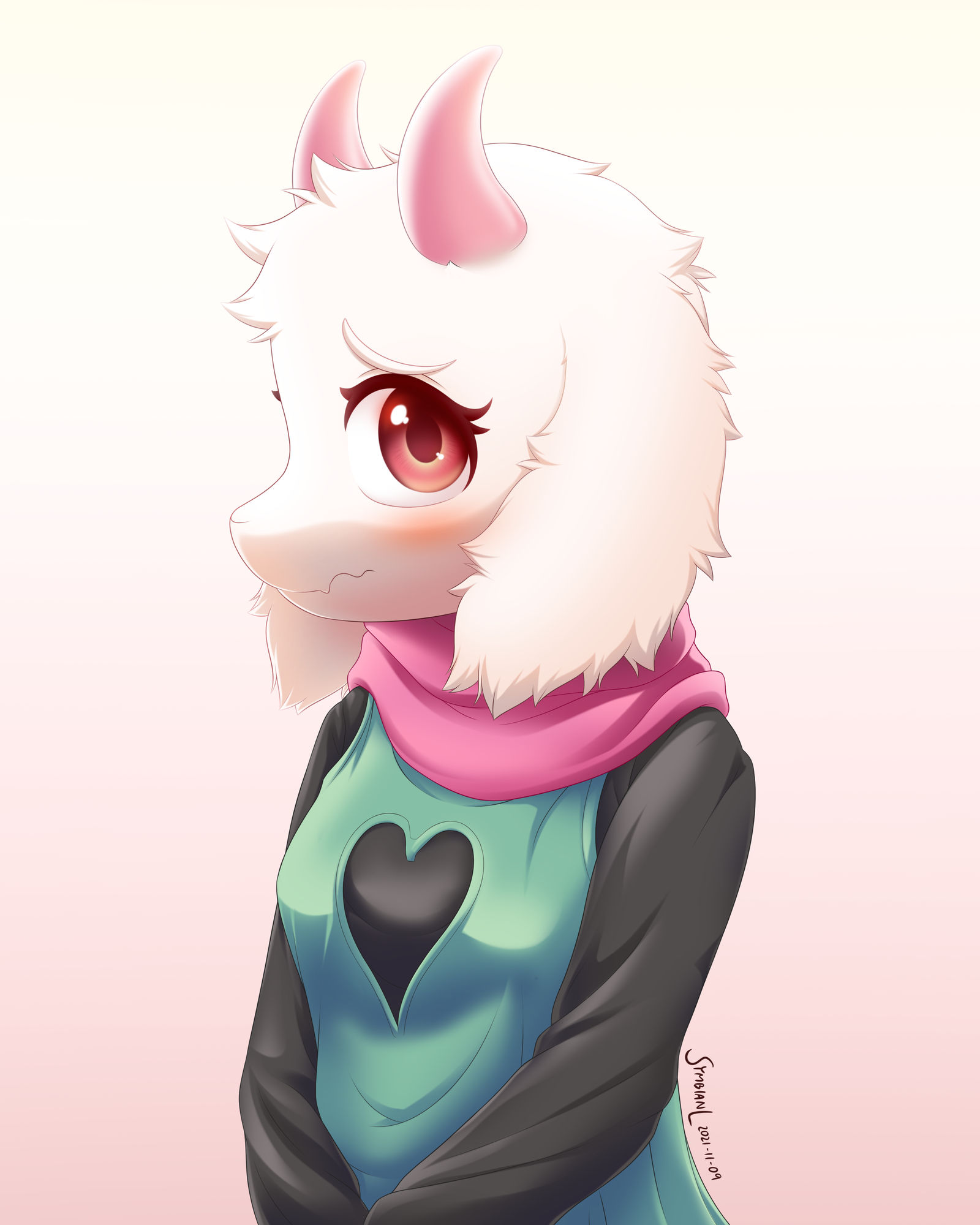 Girl Ralsei by SymbianL on DeviantArt