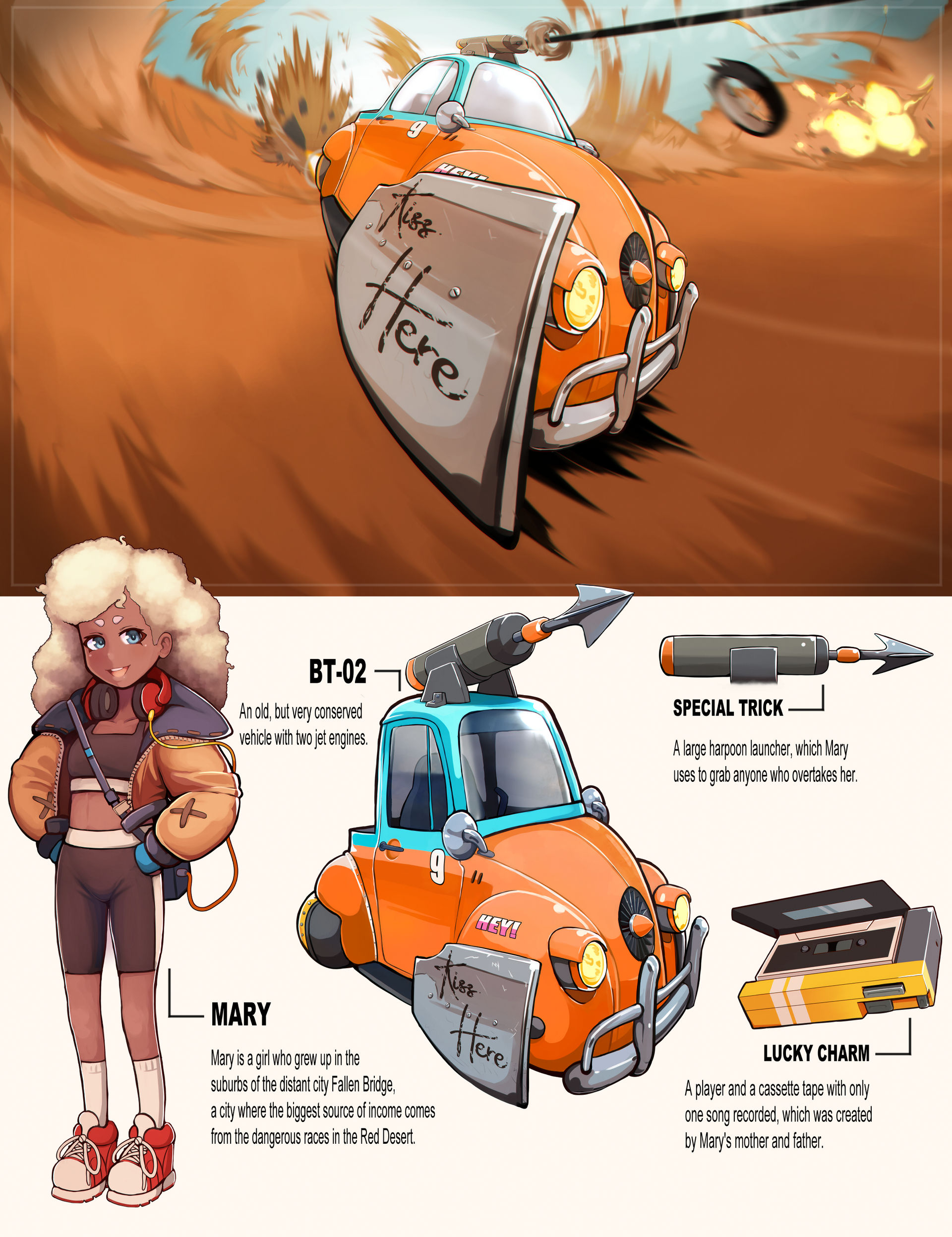 Radical Racer - Mary by Phanp on DeviantArt
