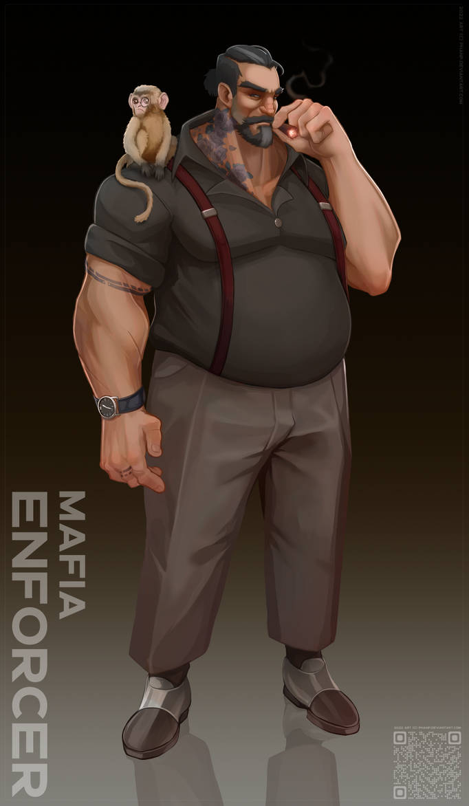 Adopt #79 - Mafia Enforcer (Auction - CLOSED) by Phanp on DeviantArt
