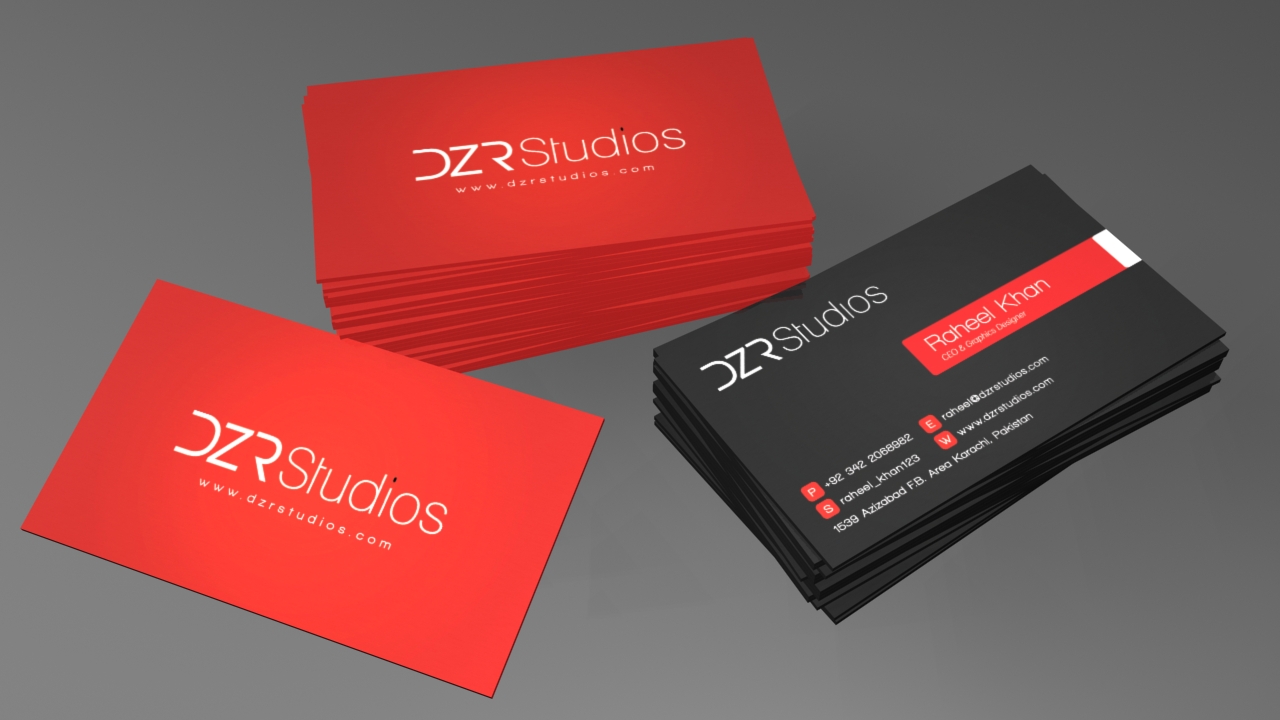 DZR Studios - Card Design